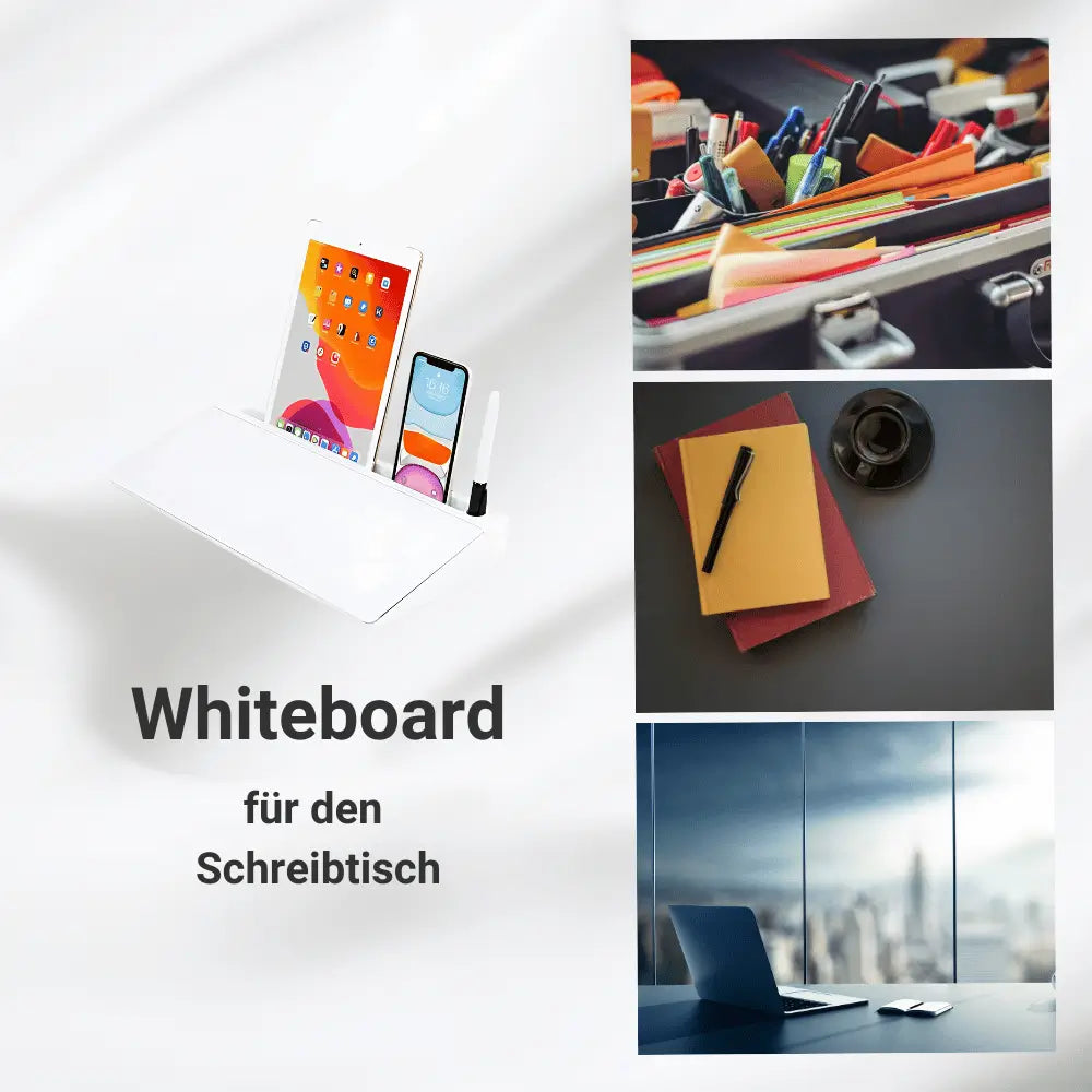 Schreibtisch Whiteboard DeskMate