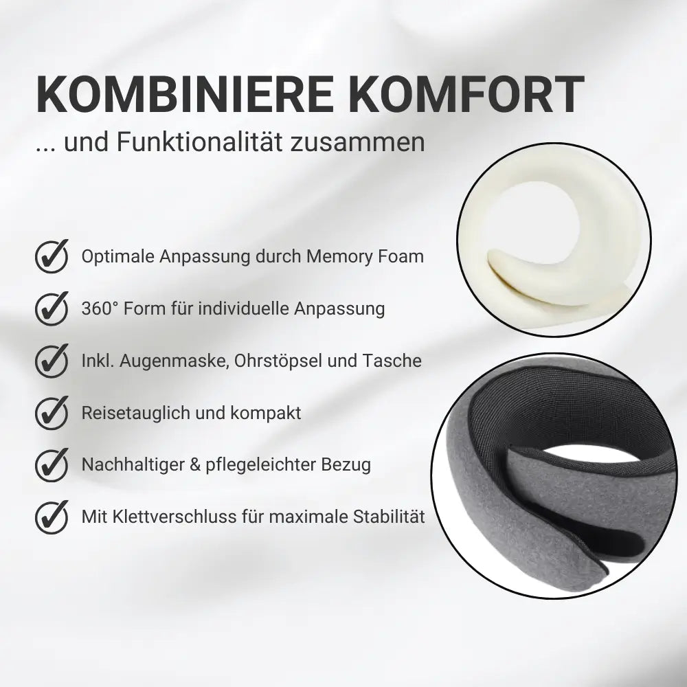 Nackenkissen Memory-Schaum CloudRest